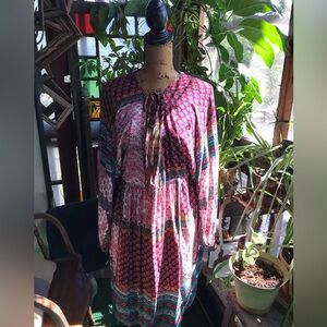 Kokette Floral Bohemian Tunic/Casual dress. NWT never worn.
